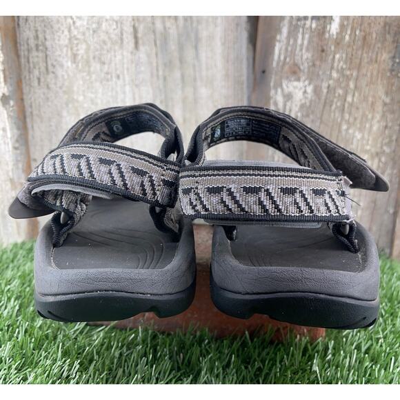 Teva Hurricane 4 Ouray Black Sport Sandals Men\'s 11 main image 2